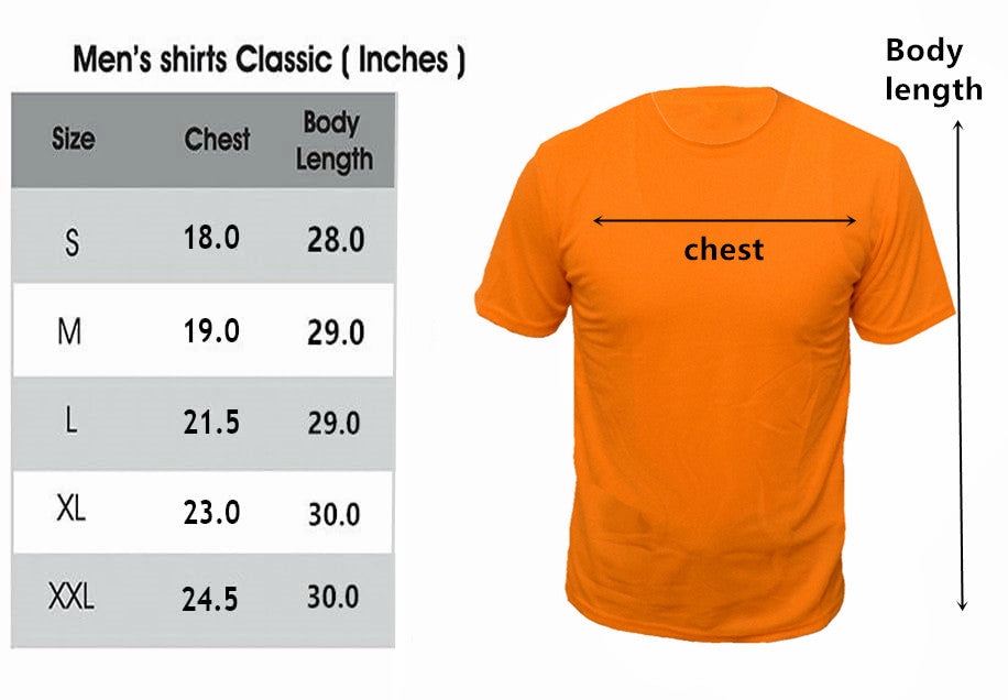 Men's High Visibility Safety Work Hi-Vis T Shirts Short Sleeve Green Orange 2 Pieces