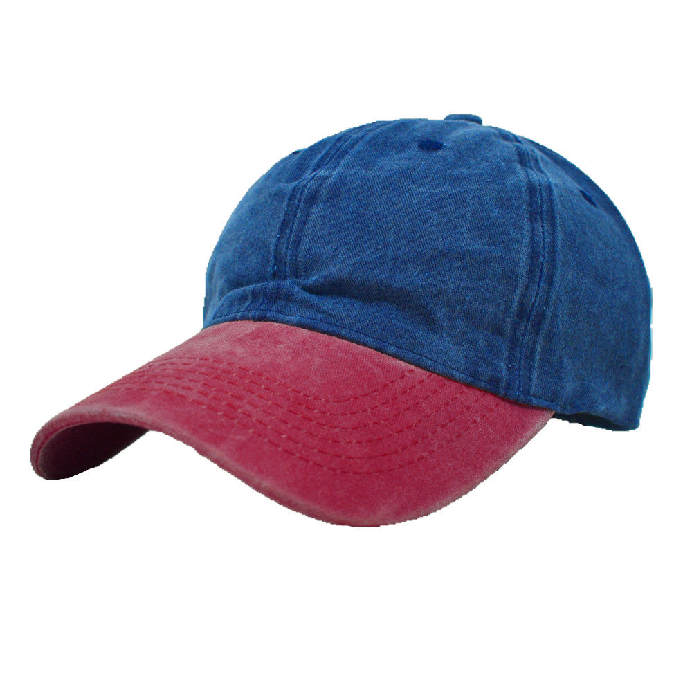Unisex Solid Dyed Washed 100% Cotton Polo Style Baseball Dad Cap Hats