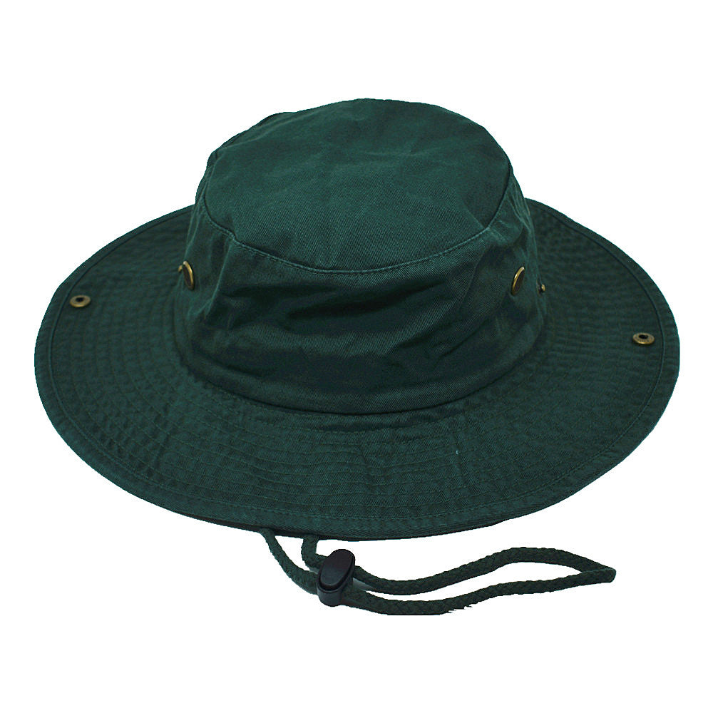 Unisex Boonie Bucket Hat Wide Brim 100% Cotton Sun Safari Fishing Caps