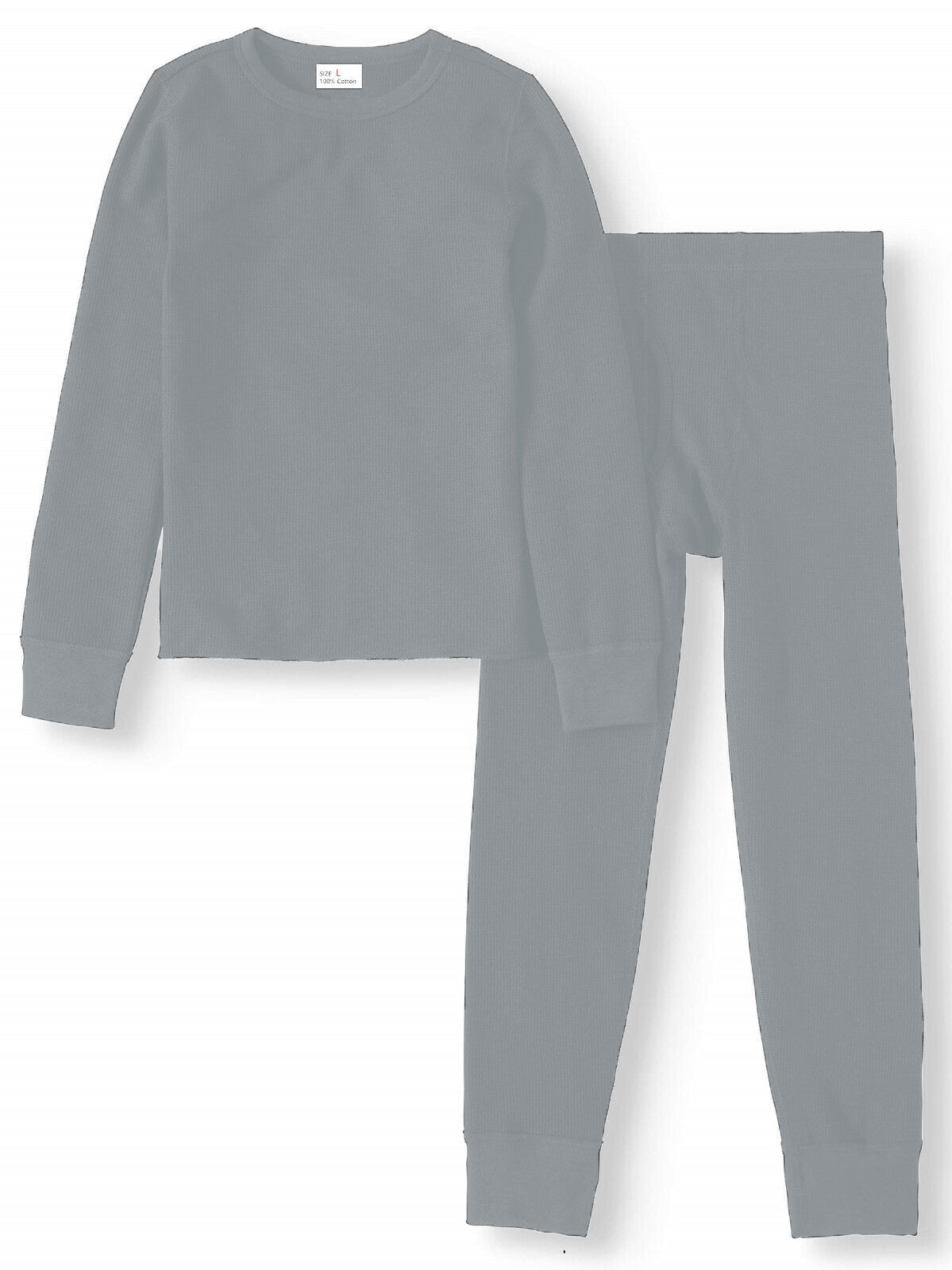 Men's Winter Waffle Knit Thermal Ultra Soft Long Johns 100% Cotton Underwear Set