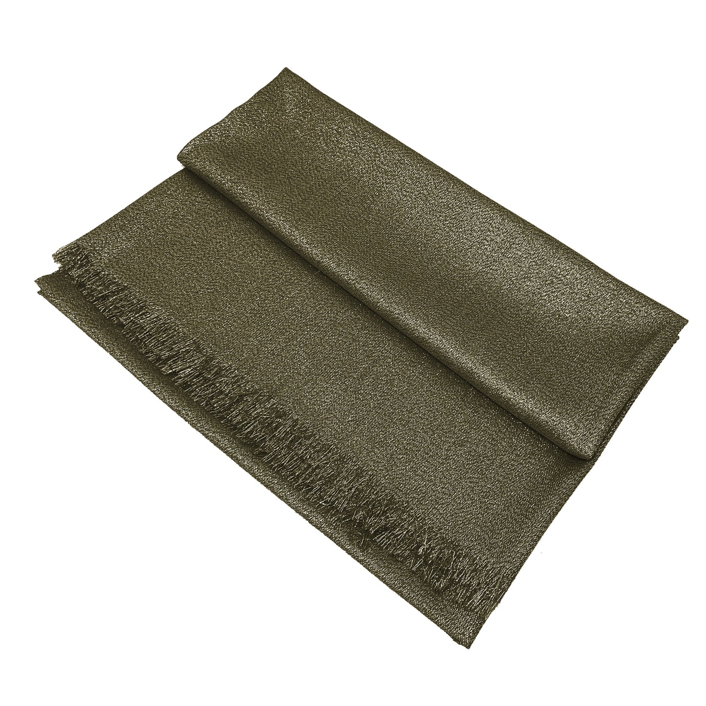 Women's Large Sparkling Glitter Metallic Soft Pashmina Shawl Wrap Scarf