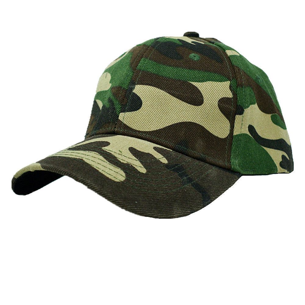 Unisex Plain Solid Baseball Cap Blank Curved Sun Visor Army Ball Hat