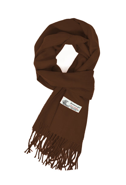 Unisex Winter Solid Plain Scarves Cashmere Feel Classic Super Soft Luxurious Scarf