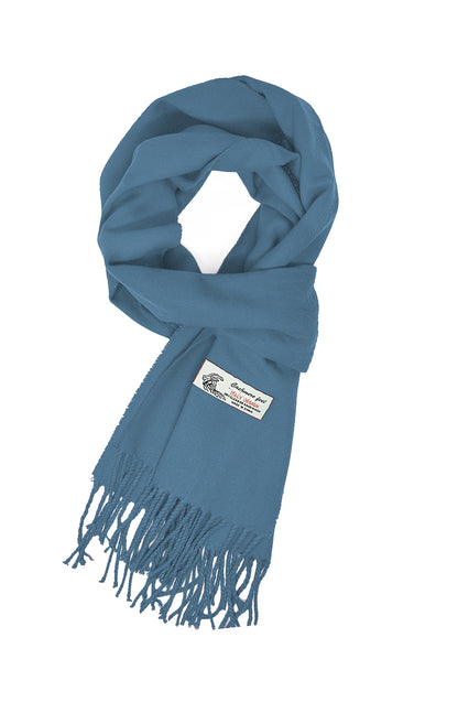 Unisex Winter Solid Plain Scarves Cashmere Feel Classic Super Soft Luxurious Scarf