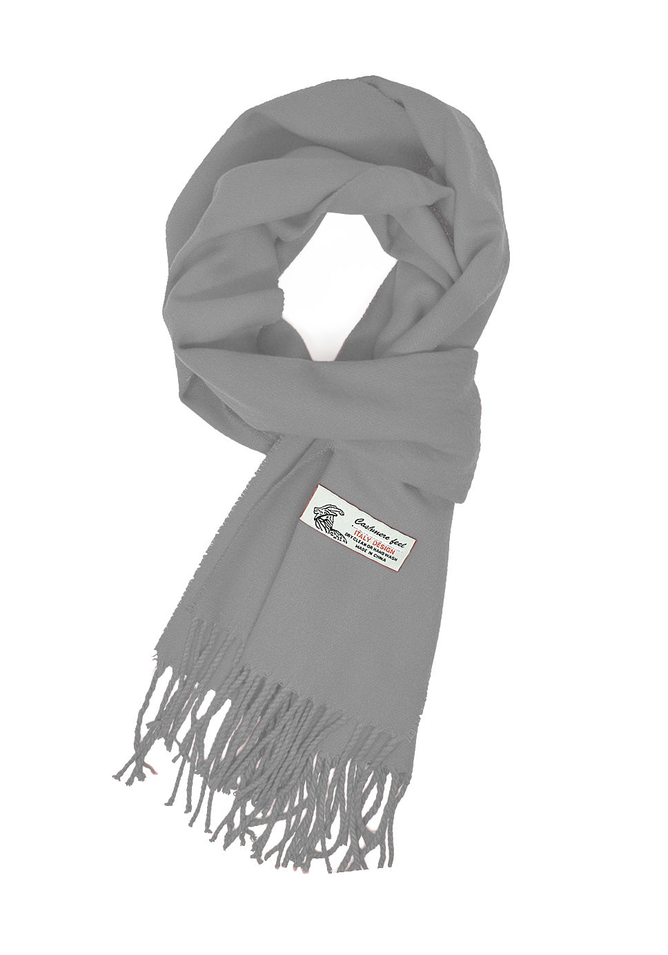 Unisex Winter Solid Plain Scarves Cashmere Feel Classic Super Soft Luxurious Scarf