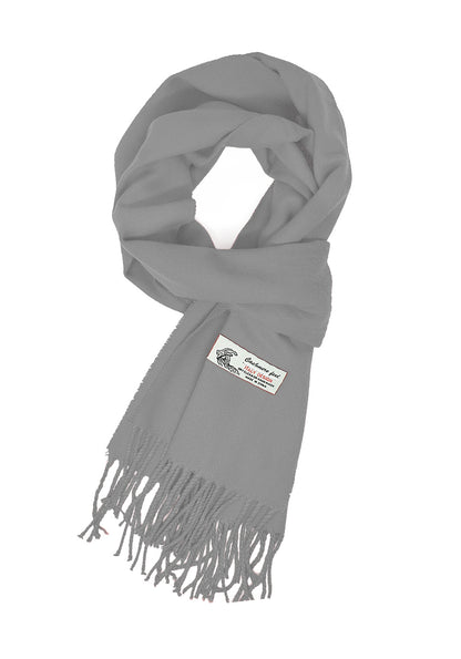 Unisex Winter Solid Plain Scarves Cashmere Feel Classic Super Soft Luxurious Scarf