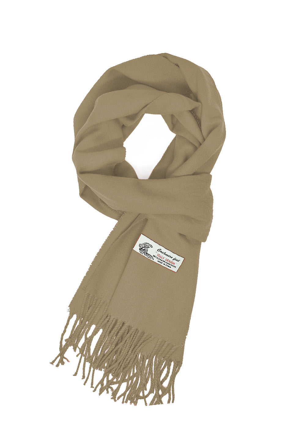 Unisex Winter Solid Plain Scarves Cashmere Feel Classic Super Soft Luxurious Scarf