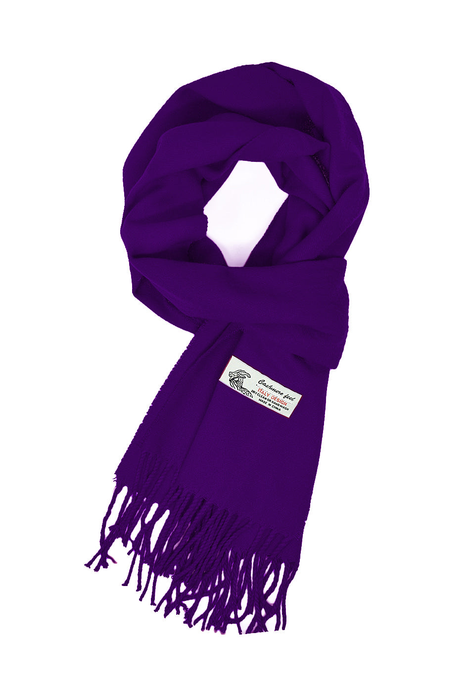 Unisex Winter Solid Plain Scarves Cashmere Feel Classic Super Soft Luxurious Scarf