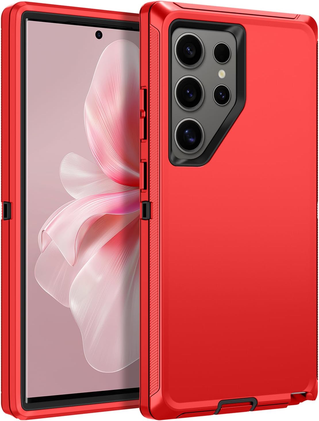 For Samsung Galaxy S25 S25 Plus Ultra Shockproof Heavy Duty Holster Case Cover with Belt Clip