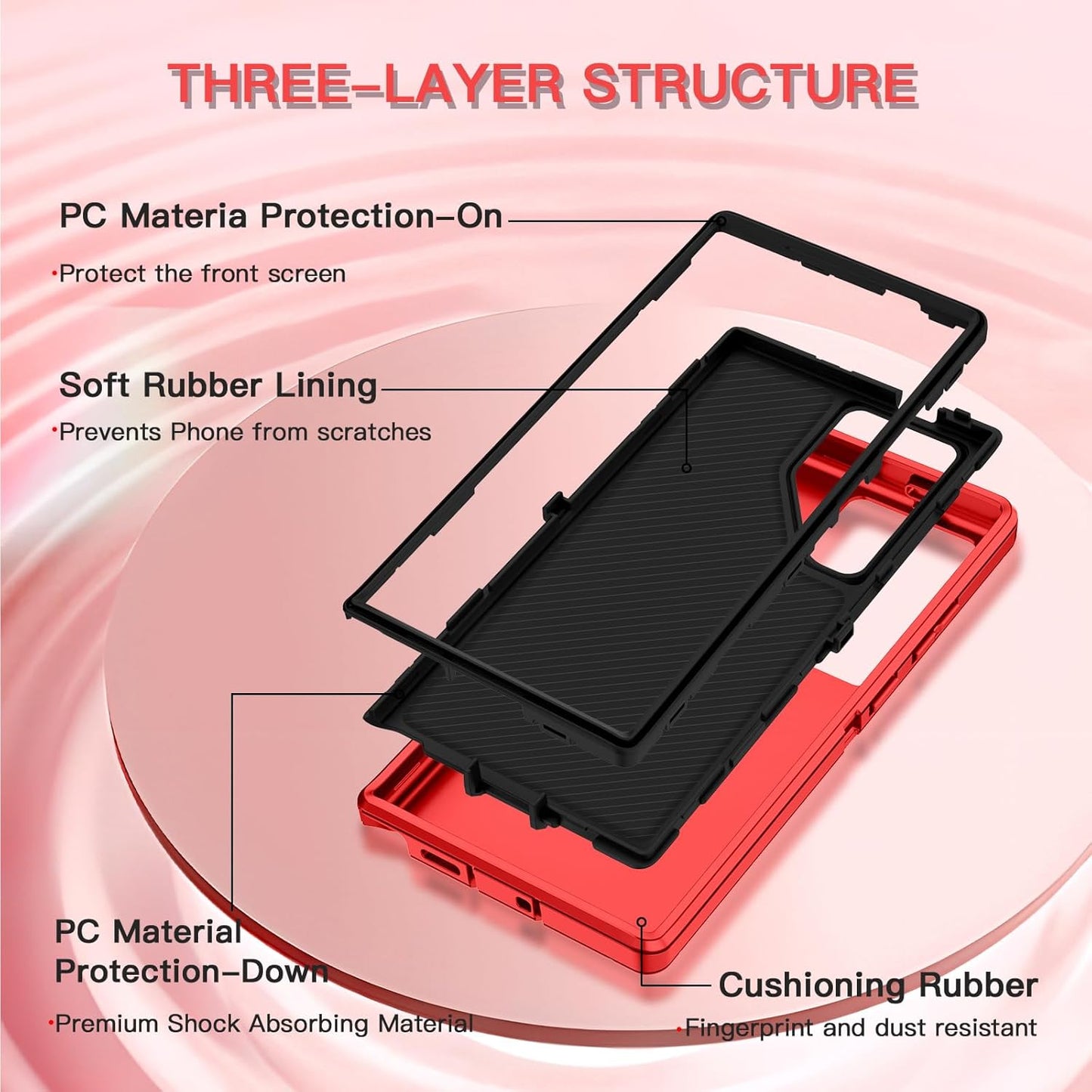 For Samsung Galaxy S25 S25 Plus Ultra Shockproof Heavy Duty Holster Case Cover with Belt Clip