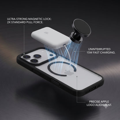 For Apple iPhone 17 17 Air Pro Max Shockproof Magnetic Case Compatible With MagSafe Cover