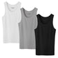 3-12 Packs Men's 100% Cotton A-Shirt Tank Top Ribbed Solid Wife Beater Undershirts