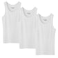 3-12 Packs Men's 100% Cotton A-Shirt Tank Top Ribbed Solid Wife Beater Undershirts