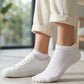 Women's 6-12 Pairs Cotton Ankle Athletic Running Socks Low Cut Breathable Cushioned