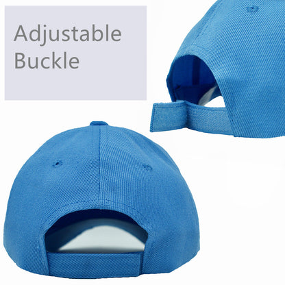 Unisex Plain Solid Baseball Cap Blank Curved Sun Visor Army Ball Hat