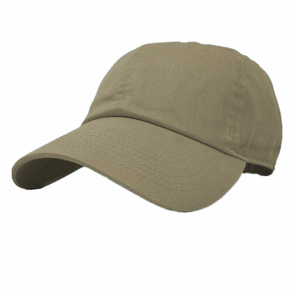 Unisex Baseball Cap Polo Style Solid Plain 100% Cotton Blank Dad Hats