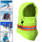 Hi Vis Reflective Winter Balaclava Ski Face Mask Windproof Fleece Head Hood Hats