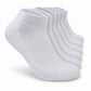 Men's 6-12 Pairs Cotton Ankle Athletic Running Socks Low Cut Breathable Cushioned
