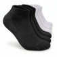Men's 6-12 Pairs Cotton Ankle Athletic Running Socks Low Cut Breathable Cushioned