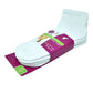 Women's High Quality Cotton Cushioned White Ankle Crew Socks Size 9-11