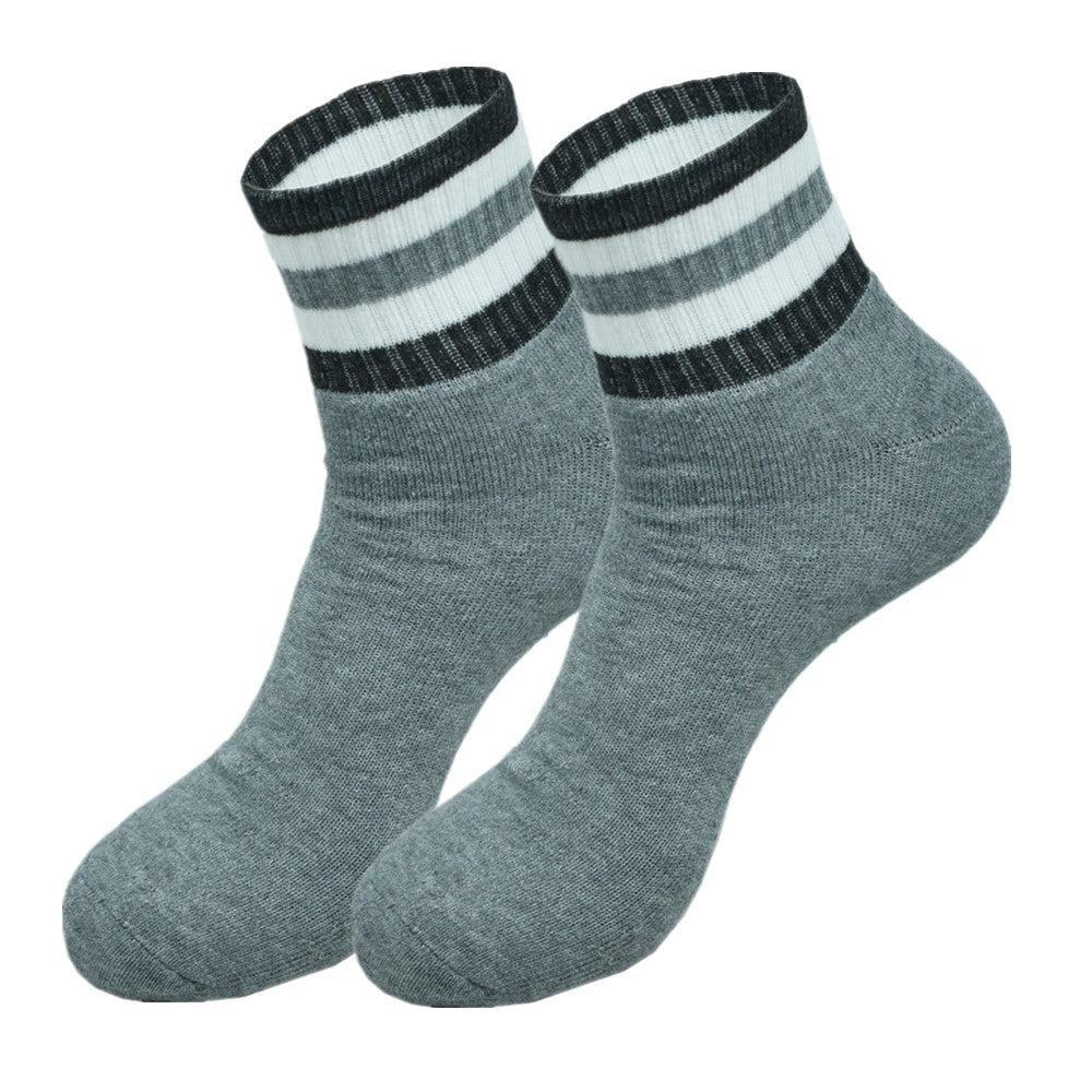 Striped Men Stripe Ankle Cotton Socks