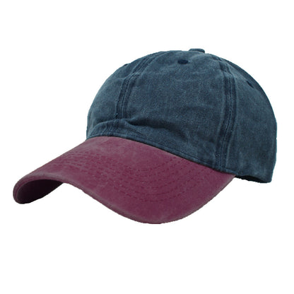 Unisex Solid Dyed Washed 100% Cotton Polo Style Baseball Dad Cap Hats