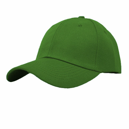 Unisex Plain Solid Baseball Cap Blank Curved Sun Visor Army Ball Hat