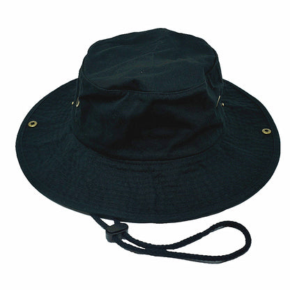 Unisex Boonie Bucket Hat Wide Brim 100% Cotton Sun Safari Fishing Caps