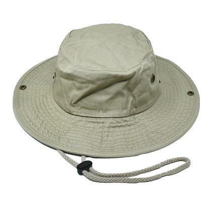Unisex Boonie Bucket Hat Wide Brim 100% Cotton Sun Safari Fishing Caps