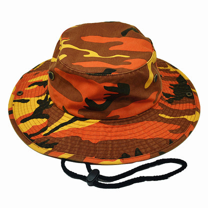 Unisex Boonie Bucket Hat Wide Brim 100% Cotton Sun Safari Fishing Caps
