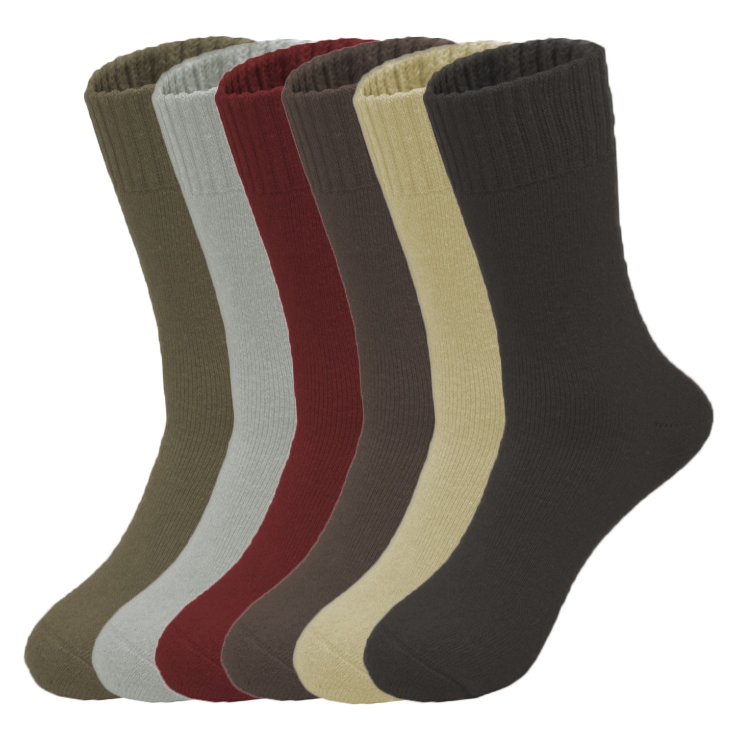 Women's Winter Thermal Merino Wool Heated Warm Thick Crew Socks Size 9-11