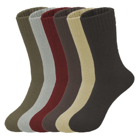 Women's Winter Thermal Merino Wool Heated Warm Thick Crew Socks Size 9-11