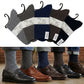 Glory Max 5 Pairs Men Premium Knit Mid-Calf Crew Dress Socks Multi Colors with Cashmere Blend Size 10-13