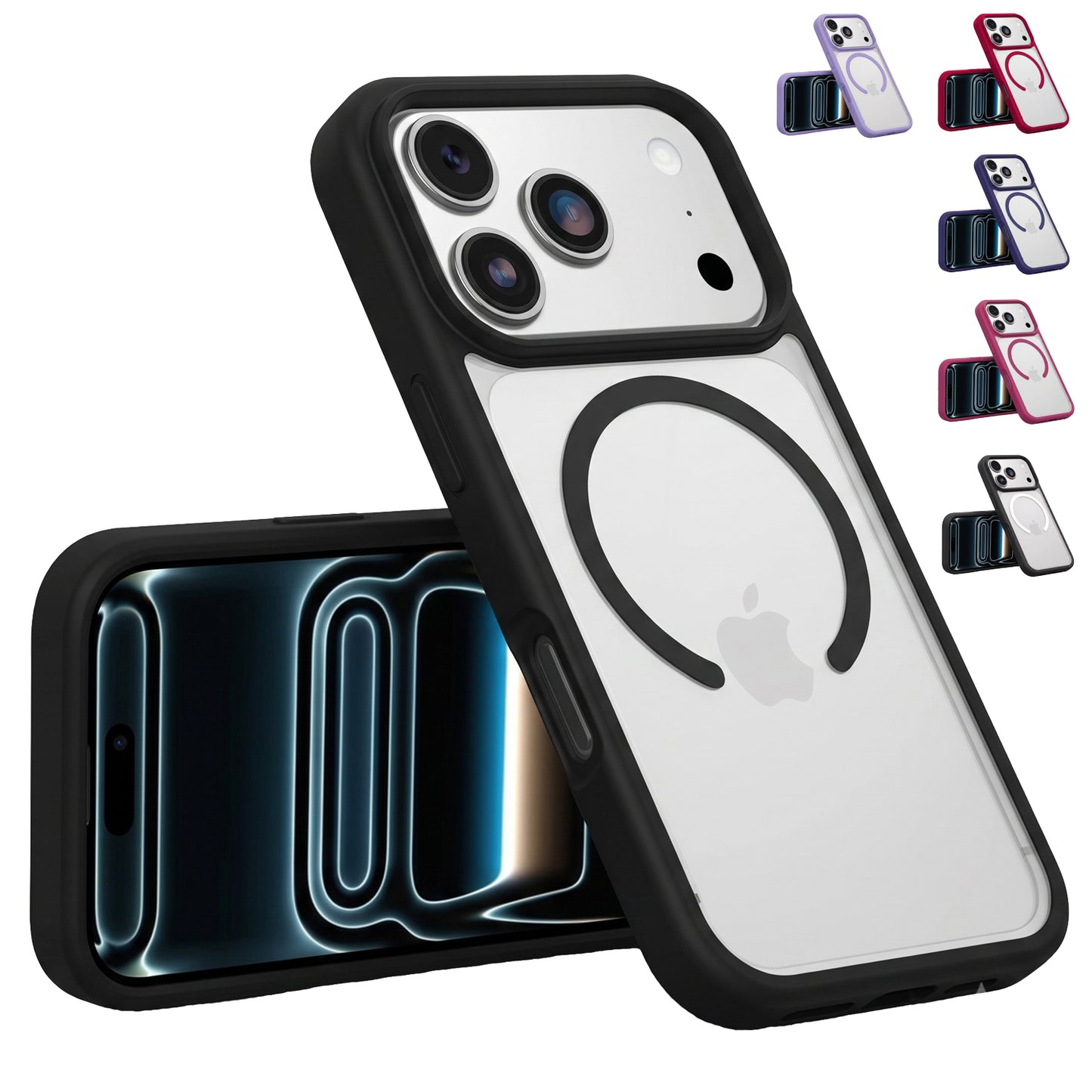 For Apple iPhone 17 17 Air Pro Max Shockproof Magnetic Case Compatible With MagSafe Cover