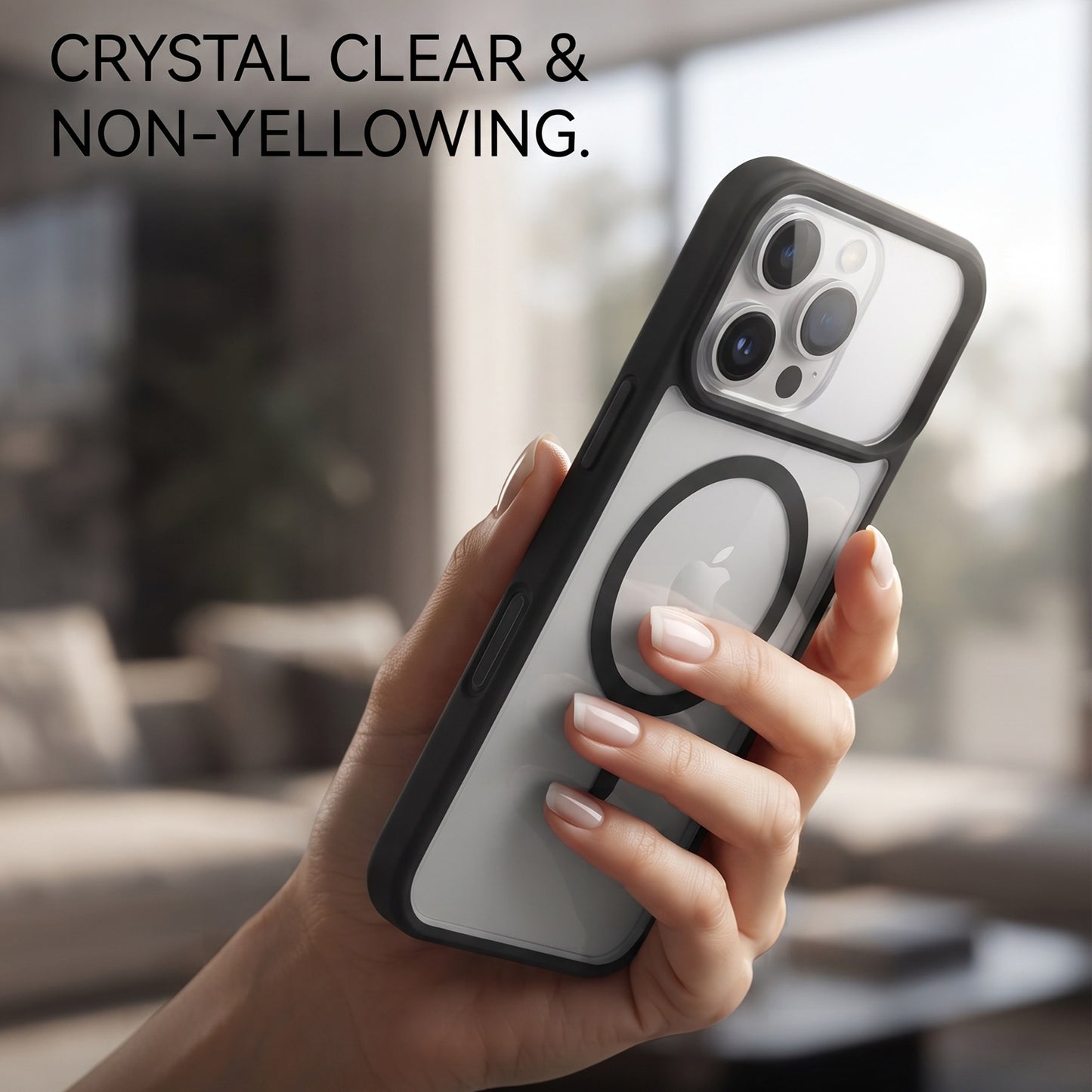 For Apple iPhone 17 17 Air Pro Max Shockproof Magnetic Case Compatible With MagSafe Cover