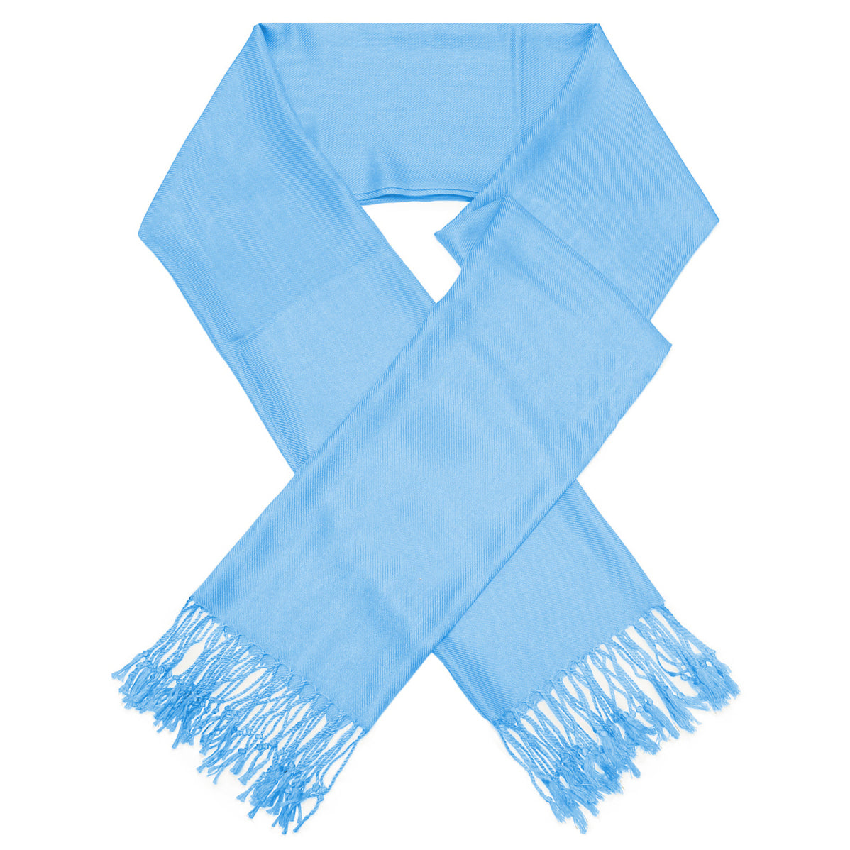 Women's Large Soft Silky Pashmina Shawl Wrap Plain Solid Wedding Scarf