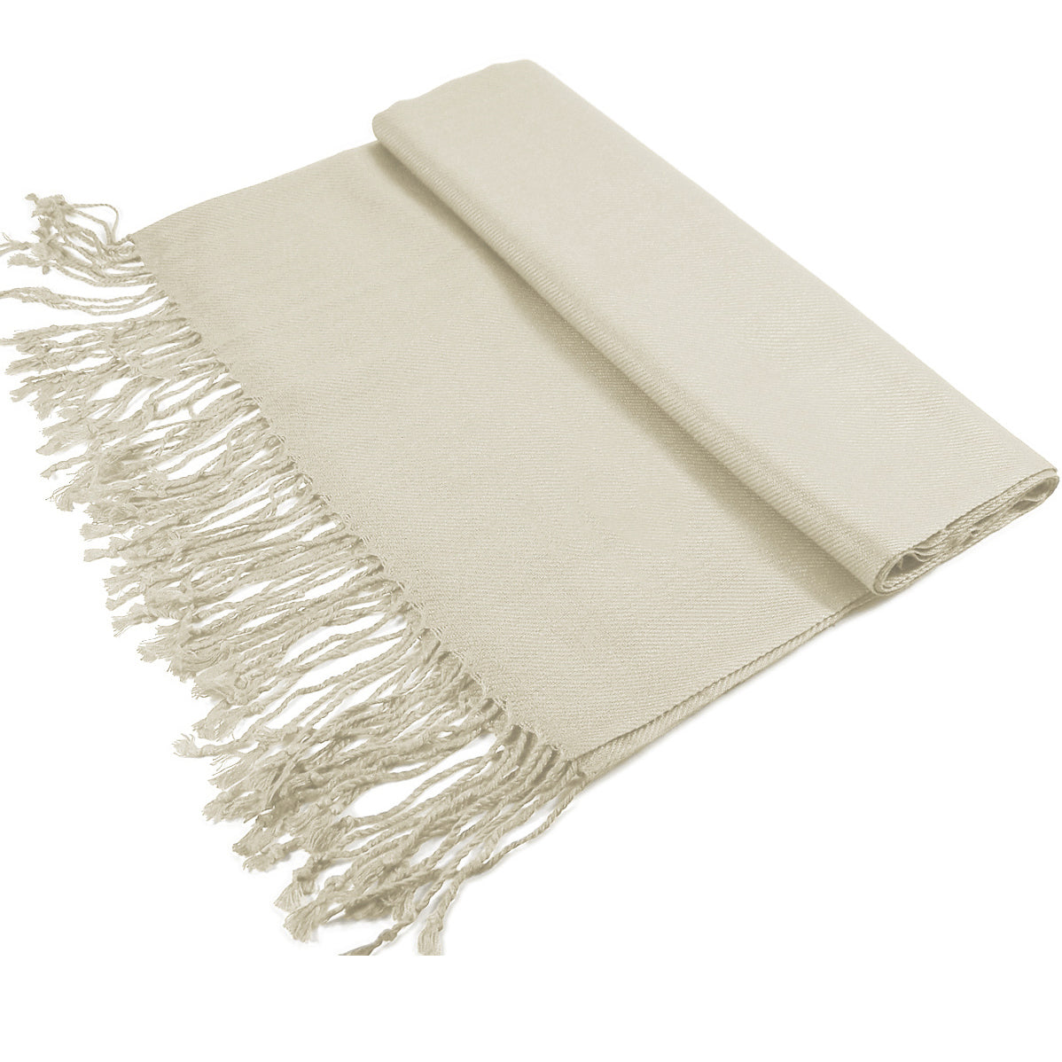 Women's Large Soft Silky Pashmina Shawl Wrap Plain Solid Wedding Scarf