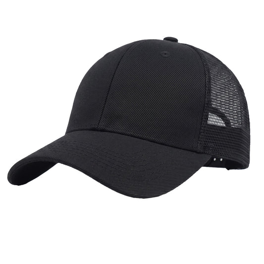 12-Pack Lot Unisex Mesh Back Baseball Cap Sun Visor Breathable Plain Blank Trucker Hats Adjustable Caps