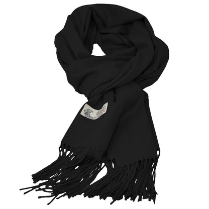 Unisex Plain Solid Winter Scarf Cashmere Feel Oversized Soft Shawl Wrap
