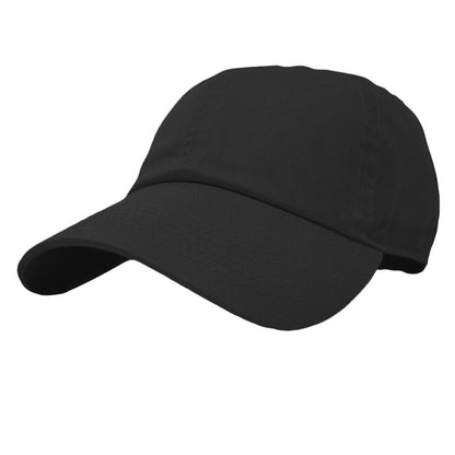 12-Pack Lot Classic 100% Cotton Plain Blank Baseball Cap Low Profile Dad Hat Buckle Adjustable Caps
