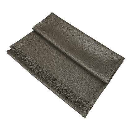 Women's Large Sparkling Glitter Metallic Soft Pashmina Shawl Wrap Scarf