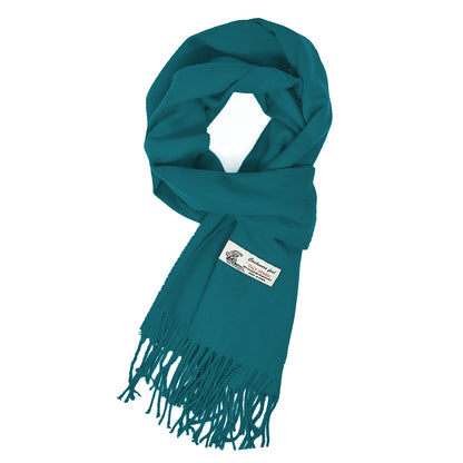 Unisex Winter Solid Plain Scarves Cashmere Feel Classic Super Soft Luxurious Scarf