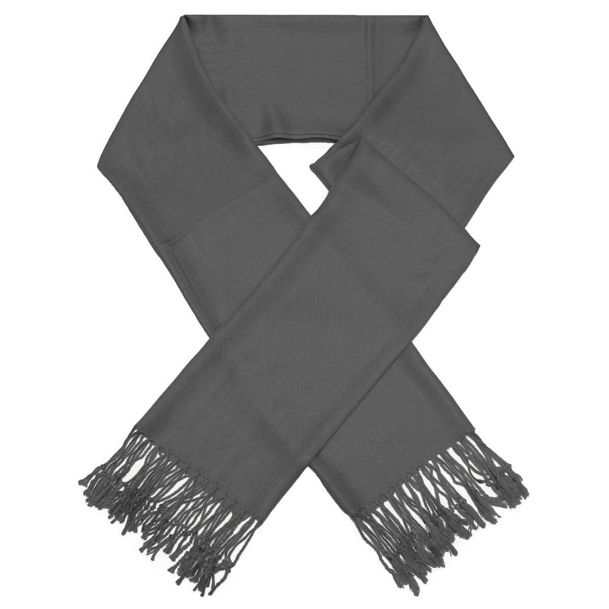 Women's Large Soft Silky Pashmina Shawl Wrap Plain Solid Wedding Scarf