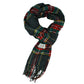 Unisex Winter Scottish Stewart Plaid Scarves Cashmere Feel Soft Luxurious Scarf