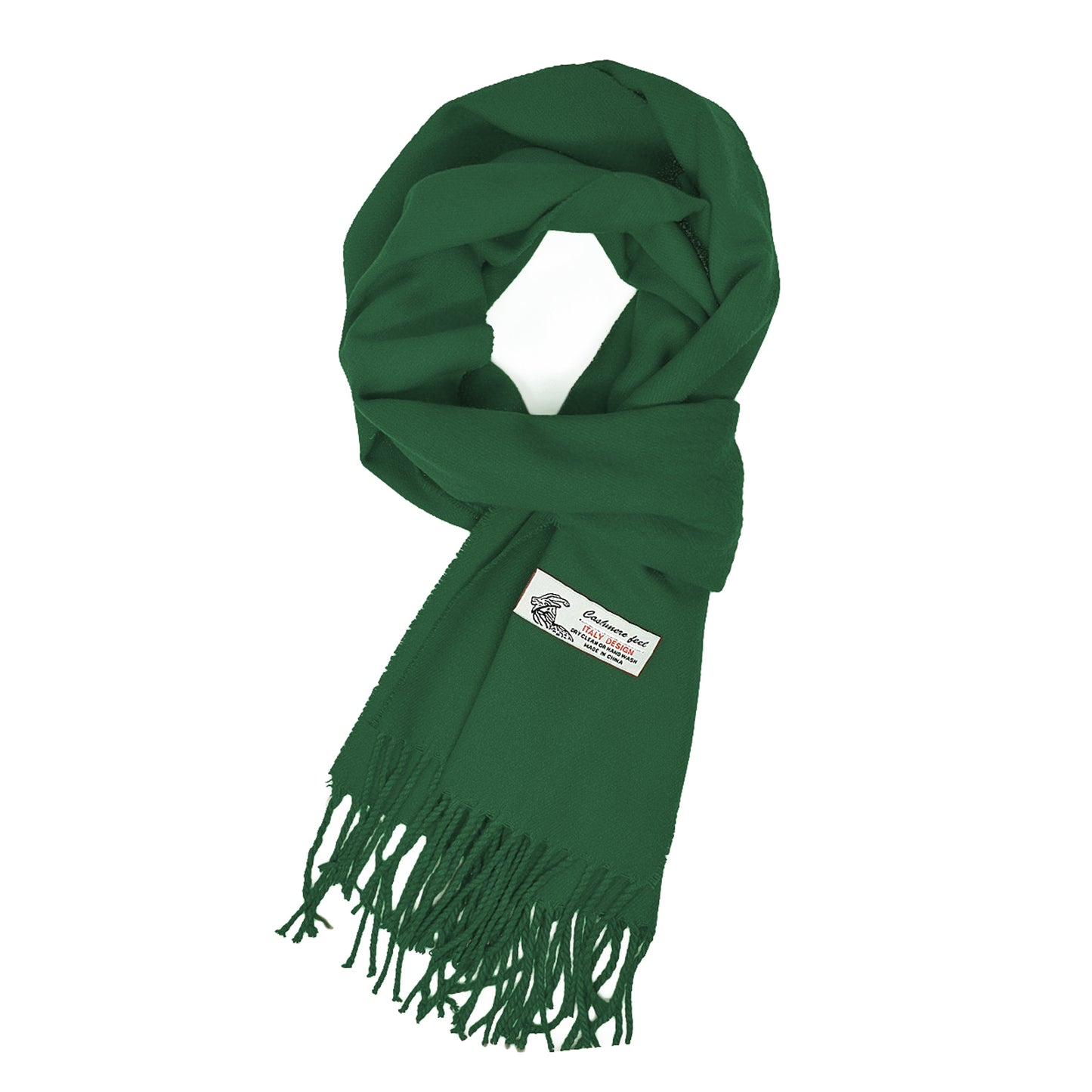 Unisex Winter Solid Plain Scarves Cashmere Feel Classic Super Soft Luxurious Scarf