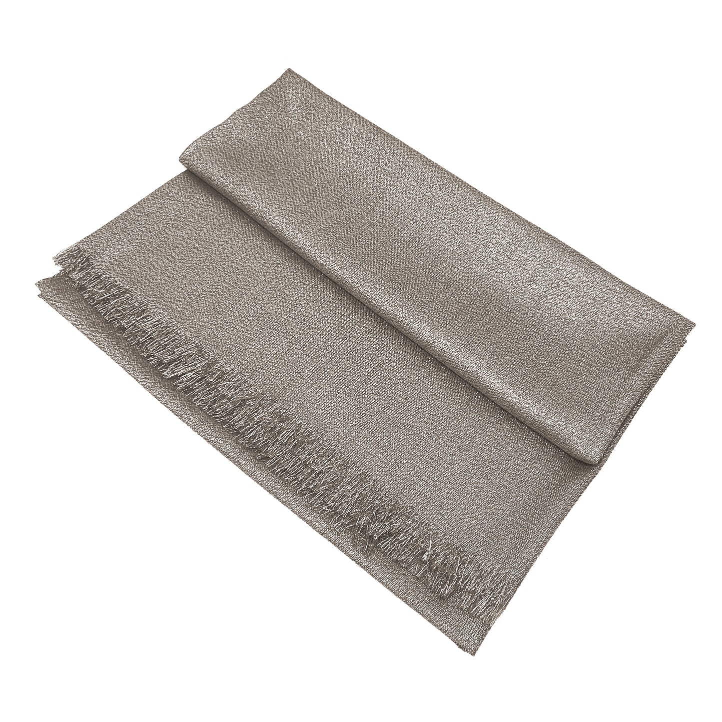 Women's Large Sparkling Glitter Metallic Soft Pashmina Shawl Wrap Scarf