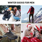 Men's Winter Thermal Merino Wool Heated Extra Warm Thick Crew Socks Size 10-13