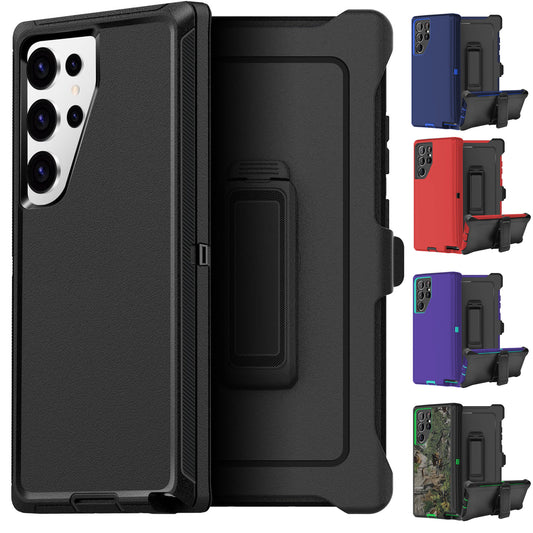 For Samsung Galaxy S26 S26 Plus Ultra Shockproof Heavy Duty Holster Case Cover with Belt Clip