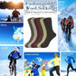Women's Winter Thermal Merino Wool Heated Warm Thick Crew Socks Size 9-11