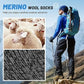 Men's Winter Thermal Merino Wool Heated Extra Warm Thick Crew Socks Size 10-13